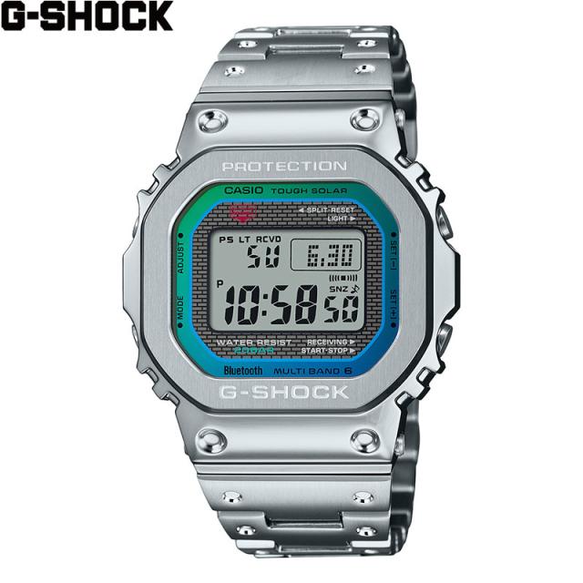 ジーショック フルメタル 5000 シリーズ メンズ 腕時計 時計 ソーラークオーツ 正規品 GMW-B5000PC-1JF_1