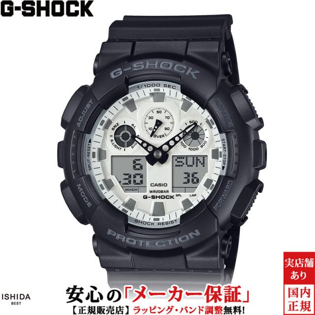 ジーショック アナログ デジタル メンズ 腕時計 時計 クオーツ 正規品 GA-100WD-1AJF