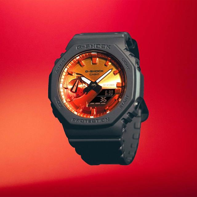 ジーショック アナログ デジタル メンズ 腕時計 時計 クオーツ 正規品 GA-2100FL-8AJF 