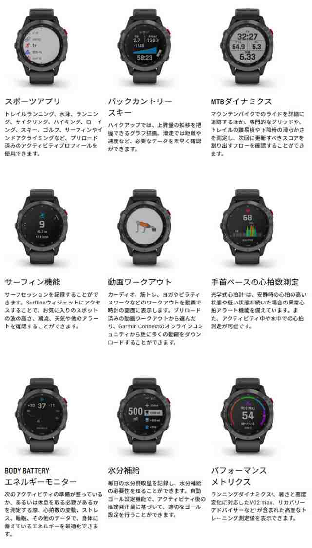 無金利ローン可 ガーミン GARMIN フェニックス6 プロ デュアルパワー 