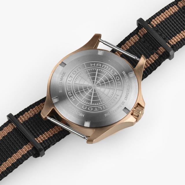 ハミルトン カーキ ネイビー スキューバ GMT オート ブロンズ 43mm メンズ 腕時計 時計 自動巻き 正規品 H82565930_7