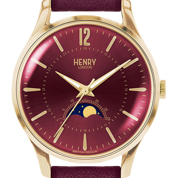 ヘンリーロンドン HENRY LONDON ホルボーン HOLBORN HL34-LS-0428 ムーンフェイズ ペアウォッチ可 レディース 腕時計 時計 ヘンリーロンドン HENRY LONDON ホルボーン HOLBORN HL34-LS-0428