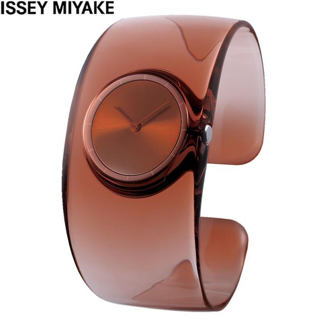 イッセイミヤケ ISSEY MIYAKE オー O 琥珀色 吉岡徳仁絵図面 NY0W006 メンズ レディース ウオッチ 日本製 バングルウオッチ 格好のいい