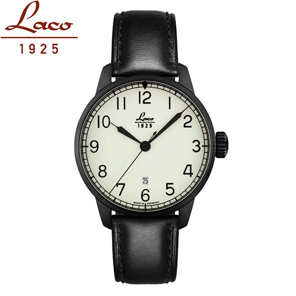 無金利ローン可 ラコ Laco ネイビー NAVY 夜光インデックス 861776 Casablanca カサブランカ 42mm メンズ 腕時計 自動巻_1