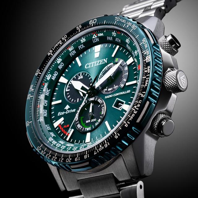 シチズン プロマスター エコドライブクロノグラフ 無金利ローン可 シチズン プロマスター エコドライブ 電波時計 CB5004
