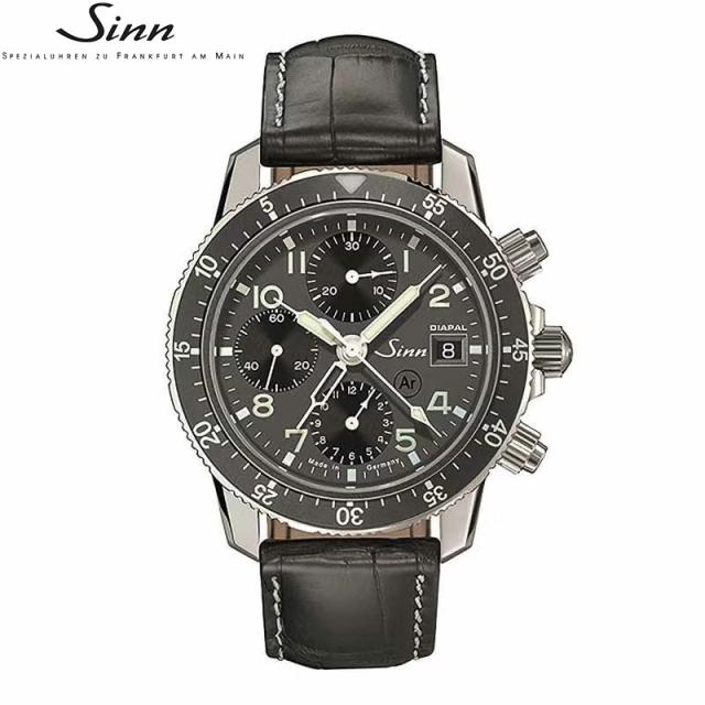 無金利ローン可ジン Sinn 103 メンズ 腕時計 クロノグラフ 時計 自動巻き 正規品 103.B.SA.DIAPAL ドイツ製 ウォッチ 曜日 日付_1