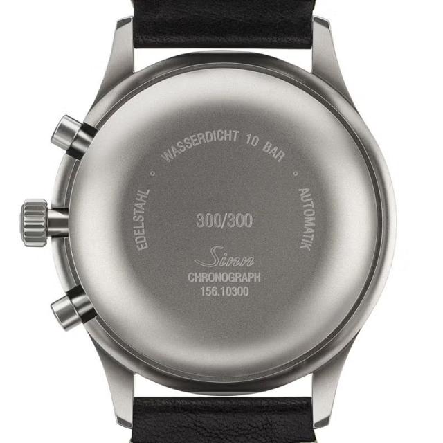 無金利ローン可ジン Sinn 156.1.E メンズ 腕時計 替えベルト付 時計 自動巻き クロノグラフ 正規品 時計 ドイツ製 ウォッチ_3