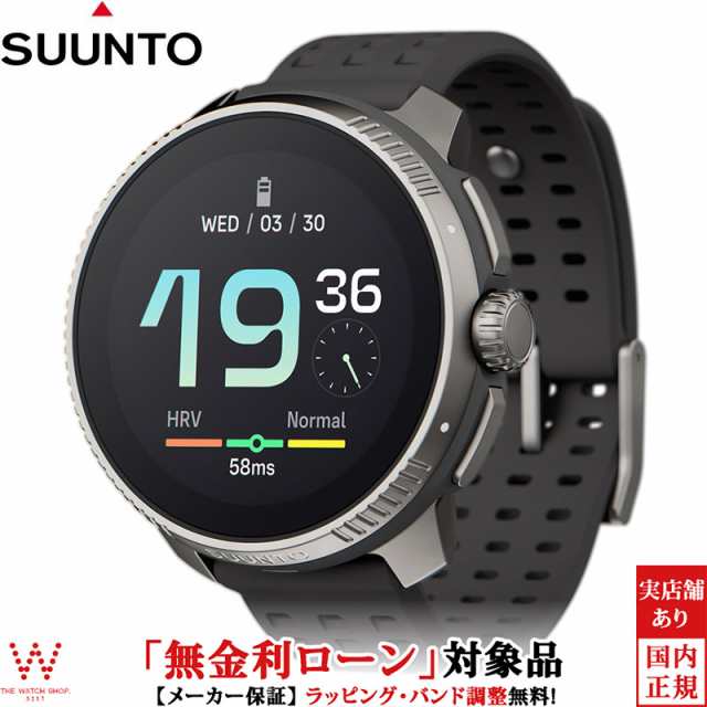 無金利ローン可 スント SUUNTO レース チタニウム チャコール RACE Titanium Charcoal SS050932000 メンズ スマートウォッチ