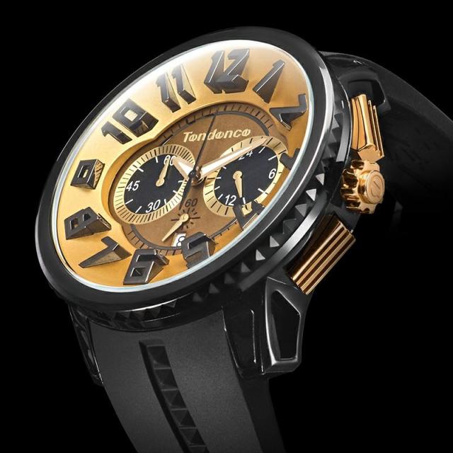 無金利ローン可 テンデンス TENDENCE ガリバー ゴールド GULLIVER GOLD TY046027 メンズ 腕時計 時計 ビッグフェイス 50mm_3