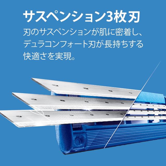 【送料無料】ジレット マッハシンスリーターボ ホルダー替刃1個付【1個】 その他シェービング