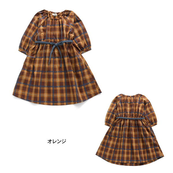 セラフ S4170 M14m チェックワンピース キッズ ベビー 長袖 プルオーバー 女の子 女子 チュニック 子供服 Seraph Faw の通販はau Pay マーケット Marumiya World