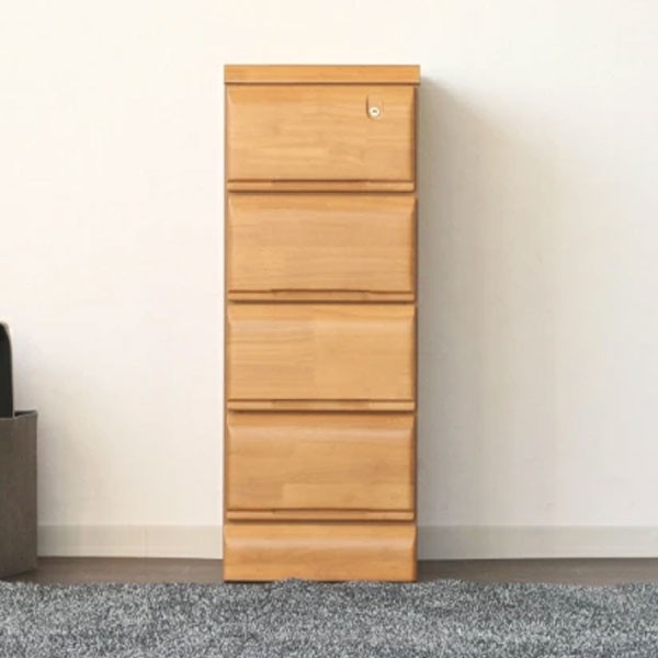 タンス 4段 幅30 完成品 チェスト 収納 ナチュラル 収納box ボックス ハイタイプ 洋服収納 衣類 ラック 組立不要 家具の通販は