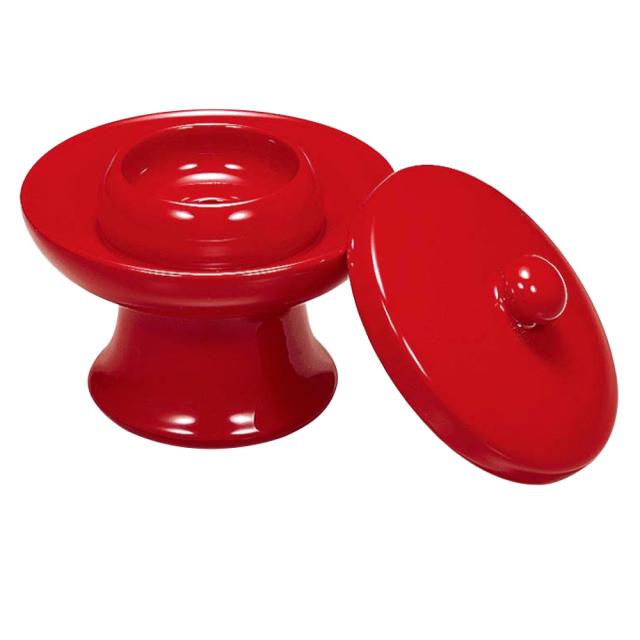 仏具 茶台 朱 3.0寸 【メーカー取寄品】 9,350円