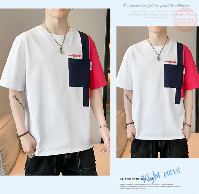 トップス Tシャツ 胸ポケット tシャツ メンズ 半袖 おしゃれ