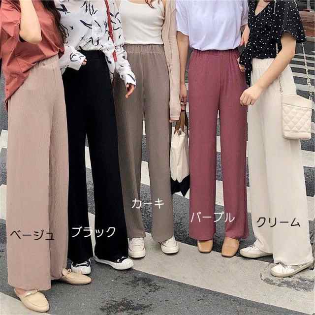 パンツ ワイドパンツ レディース レディース ワイドパンツ ロング ワイドパンツ レディース 春 リラックスパンツ オフィスパンツ スラッの通販はau Pay マーケット Viento ヴィエント