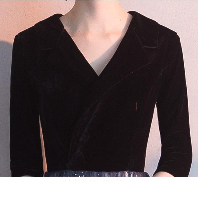 パーティードレス ロング イブニングドレス キラキラ ラメ