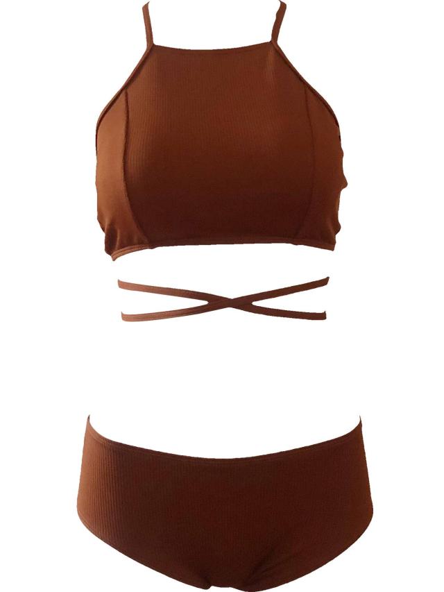 水着 体型カバー 大きいサイズ 3点セット ビキニ レディース タンキニ