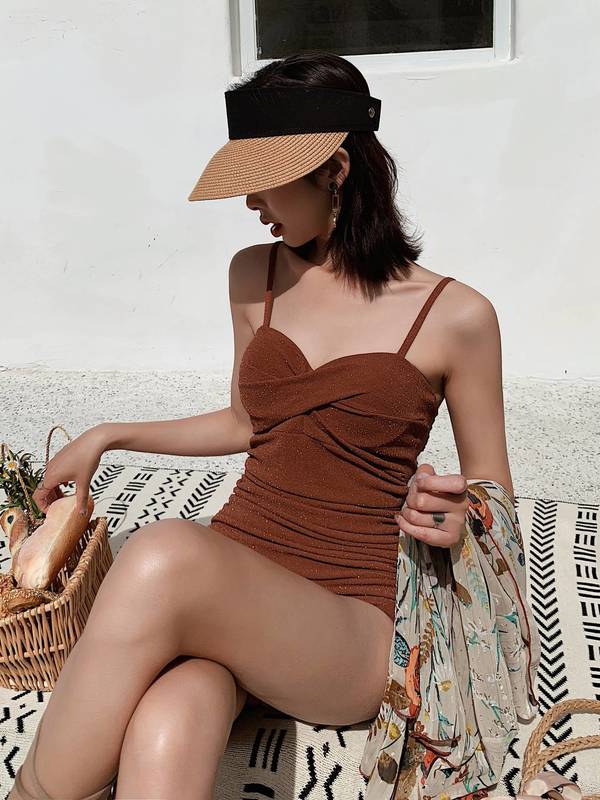 体型カバー 水着 ワンピース 2点セット 大きいサイズ レディース 2019年新作 ワンピース水着 ビーチウェア 40代 30代 ロングガウン ツイスト オールインワン 花柄 シフォン 透け感 ロングカーディガン 着やせ 韓国 ママ オシャレ ＸＬ 海 プール マリンスポーツ 体型カバー 水着 ワンピース 2点セット 大きいサイズ レディース 2019