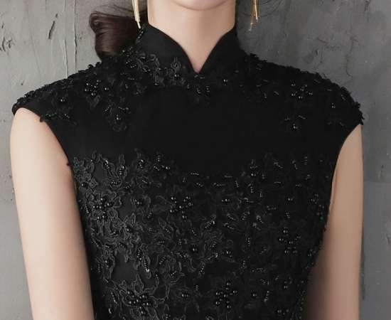 ロングドレス 黒 パーティードレス 春夏 結婚式 大きいサイズ マキシ丈