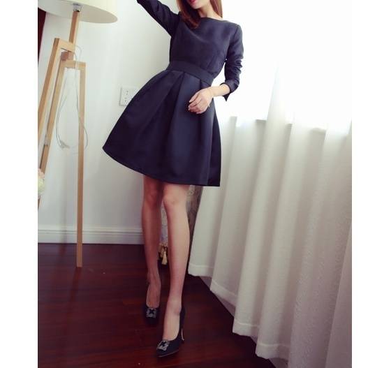 ワンピース ミニ丈 レディース パーティードレス Aライン 花柄 ボートネック 七分丈 ブラック デート パーティー 上品 大人可愛い ワンピース ミニ丈 レディース パーティードレス Aライン 花柄 ボート