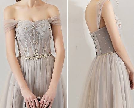 ロングドレス 演奏会 結婚式 二次会 パーティドレス お呼ばれ 春夏 ステージ衣装 発表会 シャンパン グレー 大きいサイズ ロング丈 Aライン シースルー 個性的 コルセット風 チュール 花柄 ビジューデザイン 20代 30代 エレガント プリンセス ロングドレス 演奏会 結婚式 二次会 パーティドレス お呼ばれ 春夏