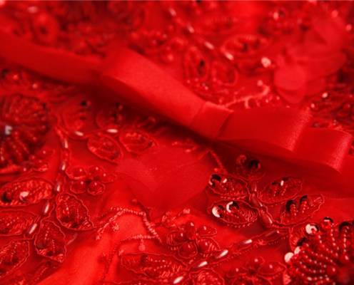 ロングドレス 赤 演奏会 パーティドレス お呼ばれ 謝恩会 大きいサイズ