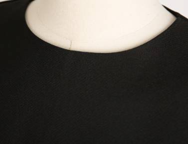 クラシカルワンピース パーティー パール付き フレア袖 モノトーン 切り替え フェミニン マーメイド フリル  キュート 大人可愛いの通販は