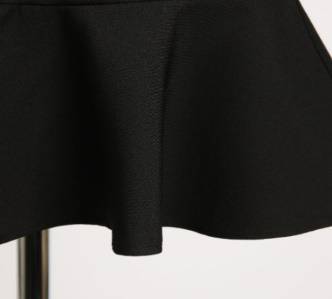 クラシカルワンピース パーティー パール付き フレア袖 モノトーン 切り替え フェミニン マーメイド フリル  キュート 大人可愛いの通販は