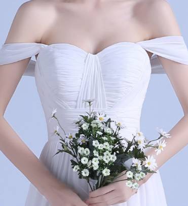 ロングドレス スレンダーライン パーティードレス ウエディングドレス