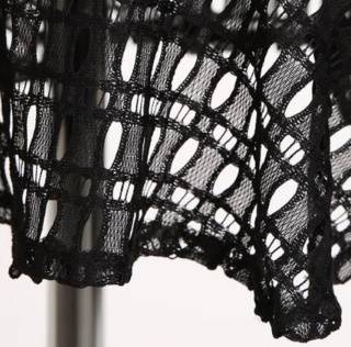 ミディ丈レースワンピースマーメイドライン シック エレガント フレア