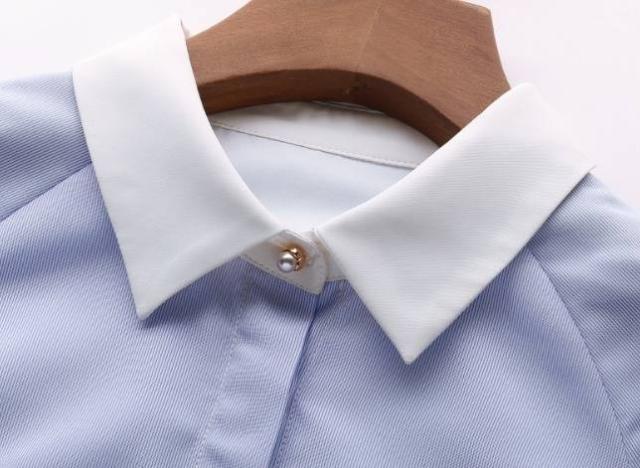 エレガントワンピース バイカラー ストラップ ミニ丈 Aライン 半袖