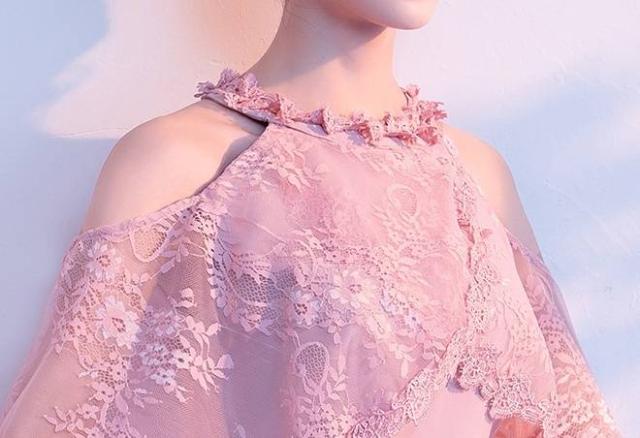 パーティードレス イブニングドレス 春夏 結婚式 二次会 披露宴 ピンク