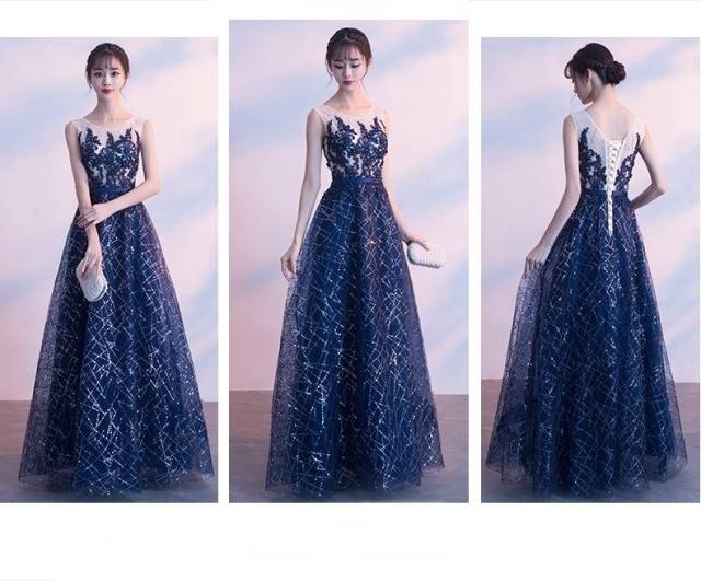 ロングドレス 演奏会 パーティードレス イブニングドレス 春夏 結婚式