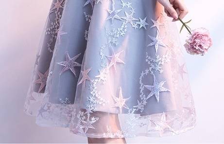 パーティードレス ワンピースドレス 春夏 デート 記念日 女子会 ホワイト 大きいサイズ ひざ丈 ひざ下丈 ノースリーブ 袖なし Aライン Xライン フレア 刺繍 星柄 スター スパンコール 透け感 シースルー 20代 30代 大人かわいい フェミニン ガーリー パーティードレス ワンピースドレス 春夏 デート 記念日 女子会