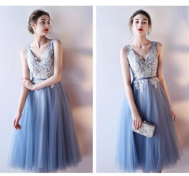 ロングドレス 演奏会 パーティードレス イブニングドレス 春夏 結婚式 二次会 披露宴 ブルー 大きいサイズ ロング丈 ミモレ丈 ノースリーブ 半袖 袖あり Aライン Xライン フレア 刺繍 レース 花柄 シフォン Vネック 立ち襟 20代 30代 大人かわいい ロングドレス 演奏会 パーティードレス イブニングドレス 春夏 結婚式