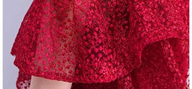 ロングドレス 赤 スレンダーライン マーメイドライン エレガント 上品