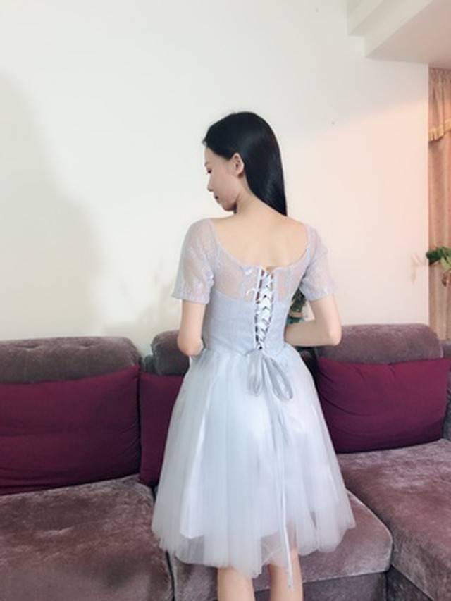 袖あり パーティードレス ブライズメイドドレス 春夏 結婚式 二次会 披露宴 お呼ばれ ブライズメイド 介添え 女子会 同窓会 食事会 卒業パーティー 大きいサイズ ひざ丈 ノースリーブ 5分袖 Aライン フレア 編み込み レース チュール シースルー Vネック ラウンドネック 袖あり パーティードレス ブライズメイドドレス 春夏 結婚式 二次会