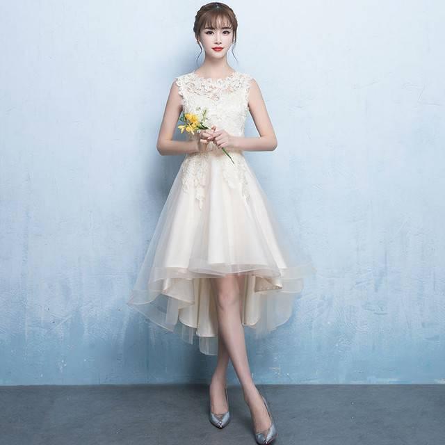 パーティードレス 春夏 結婚式 大きいサイズ 20代 ミニ丈
