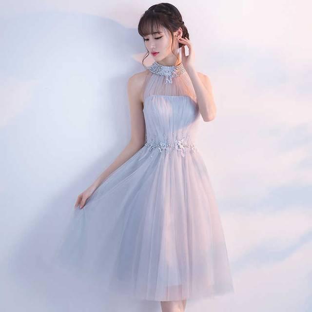 グレー レースアップ チュチュドレス シフォン 編み込み 綺麗 おしゃれ 可愛い 上品 清楚 デート 結婚式 二次会 お呼ばれ 女子会 記念日 グレー レースアップ チュチュドレス シフォン 編み込み 綺麗 おしゃれ