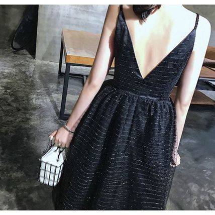 背中開き インポートドレス 大人 パーティー 結婚式 二次会