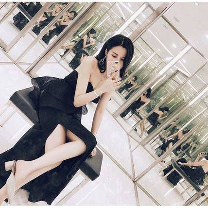 ロングドレス 結婚式 二次会 パーティー インポート 大人 上品 マキシ ノースリーブ 無地 ロング バックコンシャス レディース ロングドレス 結婚式 二次会 パーティー インポート 大人 上品 マキシ