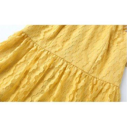 ワンピース インポート レース 膝丈 大人 上品 30代 40代 50代 Aライン