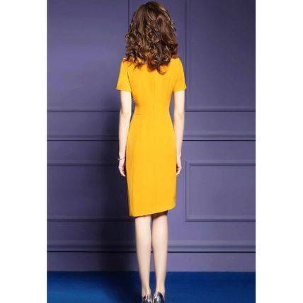 ワンピース インポート ビジュー付き 大人 上品 30代 40代 50代 A