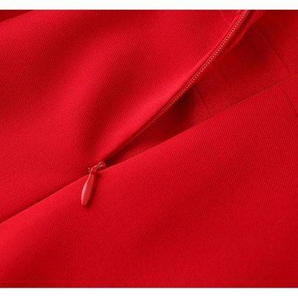 ワンピース インポート 膝丈 フィッシュテール 30代 40代 50代 Aライン