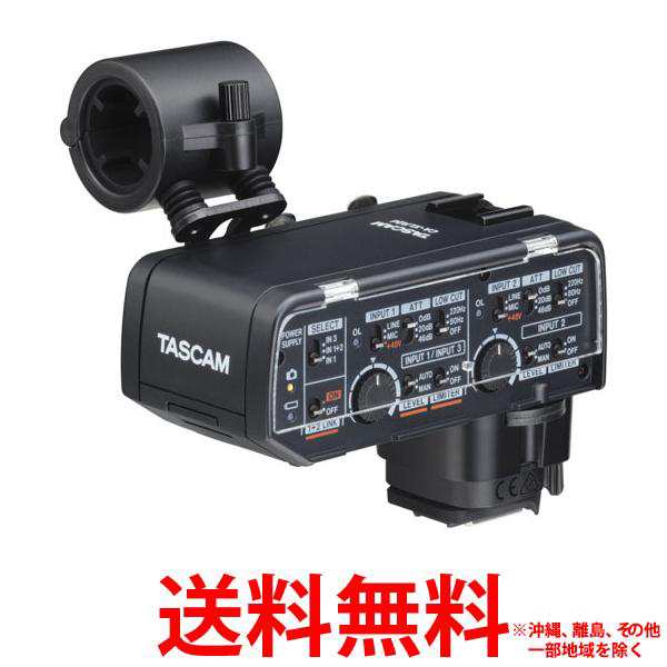 TASCAM タスカム CA-XLR2d-C ミラーレスカメラ対応XLRマイクアダプター キヤノン用 CAXLR2DC