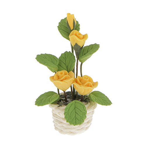 ノーブランド品 ドールハウス ミニチュア 黄色 花 粘土 白い 籐の 中古品 の通販はau Pay マーケット Mio Shop Au Pay マーケット店