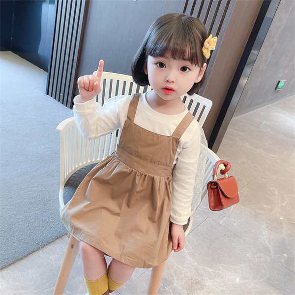 2点セット】子供服 女の子 ワンピース 長袖 キッズ 子供 ワンピース 