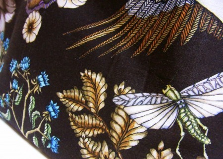 Tamao Yuge シンプルトート ハリネズミ/カエル 黒