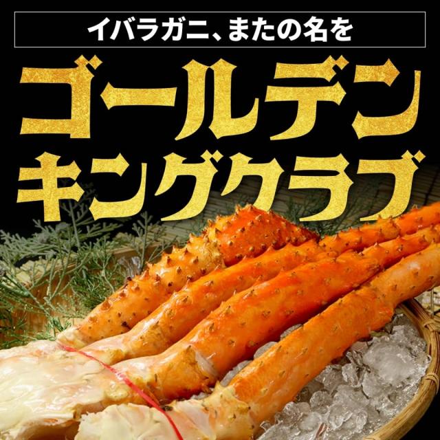 世界最大クラス 9L サイズ イバラガニ 2kg net1.6kg タラバガニの近縁種 ゴールデンキングクラブ 1肩足 一肩 1肩 たらばがに ボイル ロシア産 たらば 蟹 タラバ蟹 蟹 かに カニ 冷凍 ギフト 脚 足 特大 2キロ 凍結前重量1.6kg 送料無料_1
