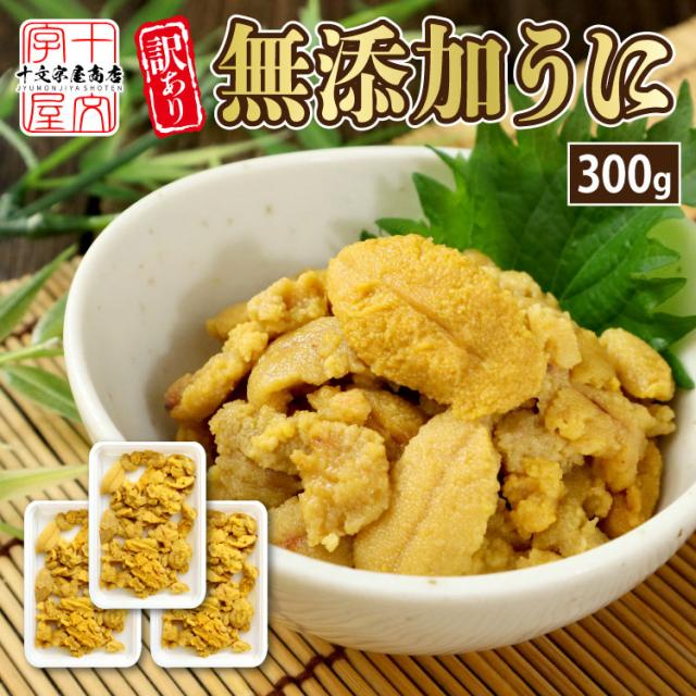 うに ウニ 無添加 ミョウバン不使用 100g×3 ブランチ製法 バラ盛り チリ産 生ウニ 生うに お試し 訳あり お刺身 丼 手巻き寿司 寿司ネタ 海鮮丼 業務用
